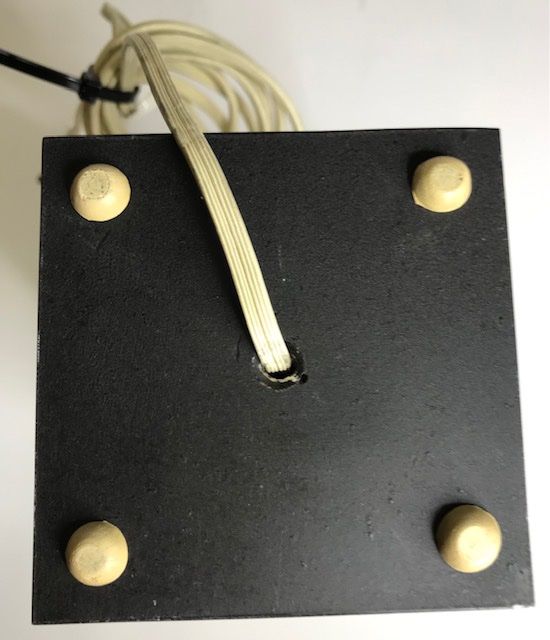 Lampade: Tischlampe weisses Plexi eckiger zylinder förmig – Usato da Zürich venduto da gigimai67 5
