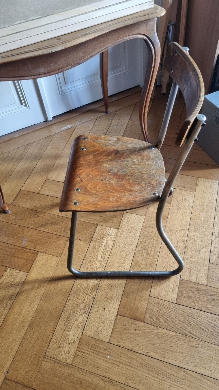 Stühle: Chaise moderniste 1930, René  Herbst – Gebraucht aus Genève von fra_jv9c 3