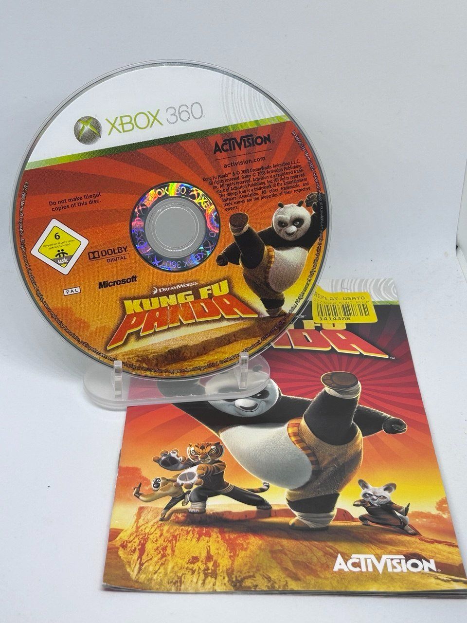 Microsoft Giochi: Kung Fu Panda per Xbox 360 - CD + Manual – Usato da Giubiasco venduto da LorisVale