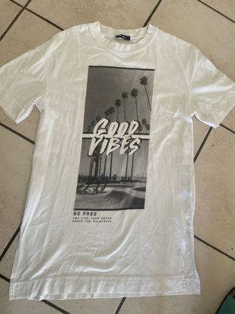 Oversize T-Shirt weiss Gr. XS Tally Weijl Neu
