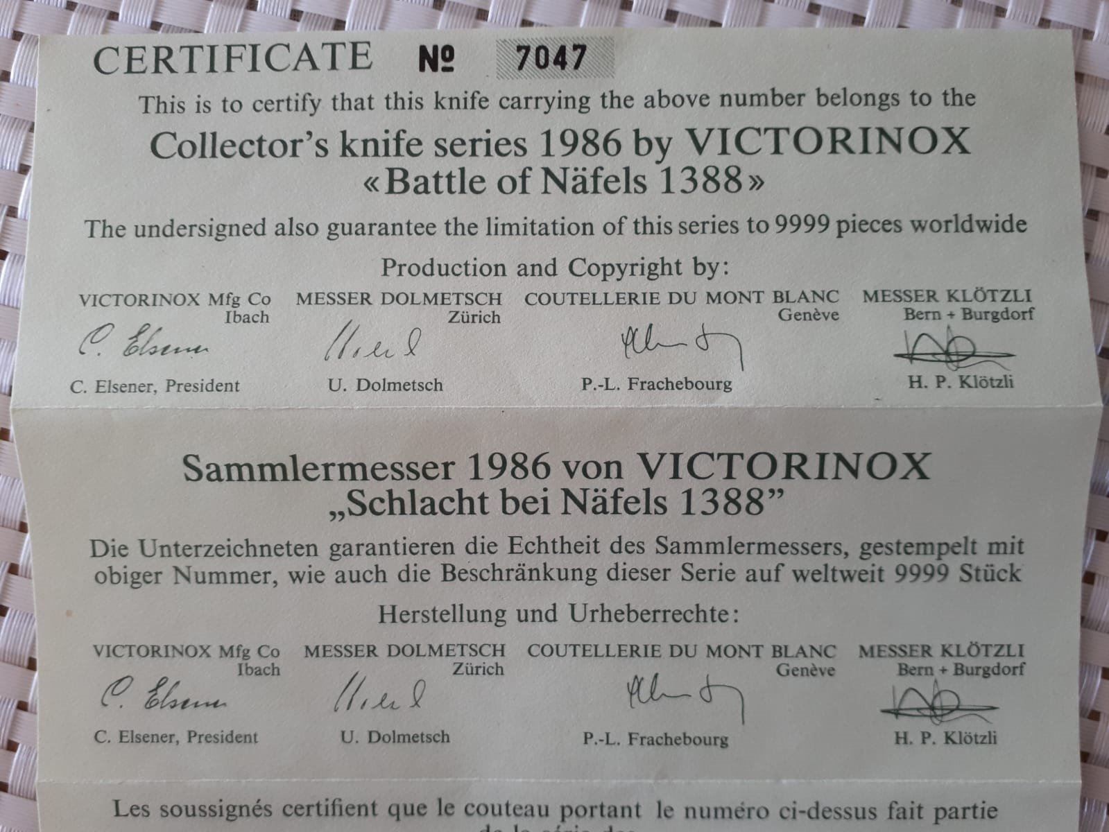 Victorinox Coltelli tascabile: Sammler Sackmesser Victorinox – Nuovo e nell'imballaggio originale da Allschwil venduto da mematho 5