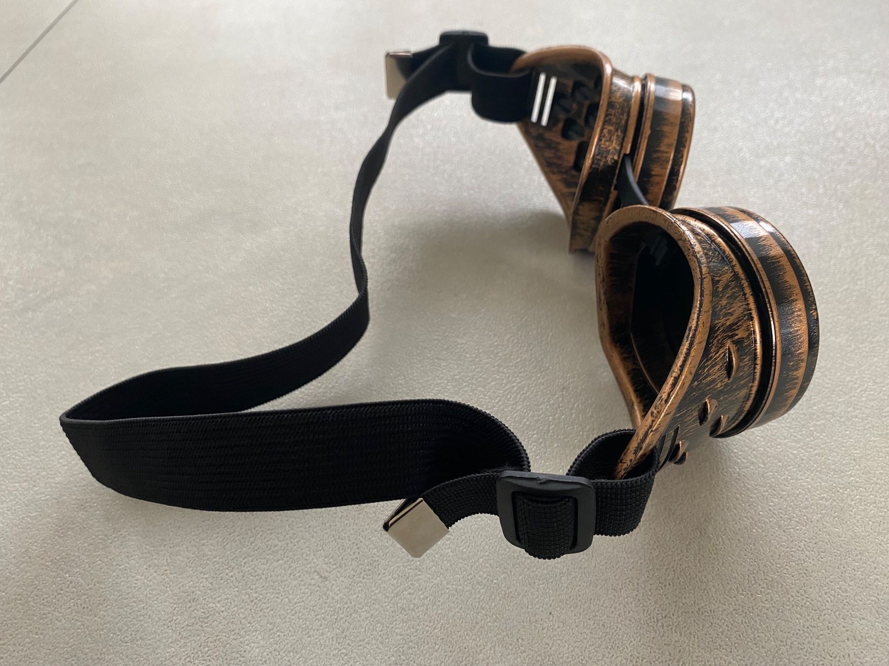 Occhiali & Lenti: Steam Punk Brille braun bronze – Nuovo e nell'imballaggio originale da Spreitenbach venduto da Brockiland-Flohmarkt 3