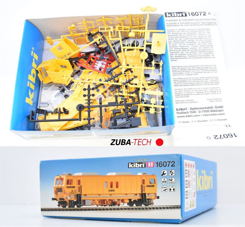 Kibri H0 - 16060 - Décor - Machine de profilage de ballast