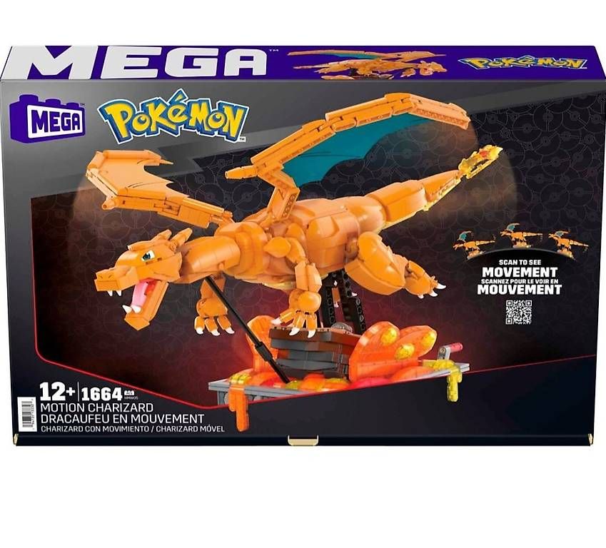 Mega Kit di costruzioni: Pokémon Charizard Klemmbausteine – Nuovo e nell'imballaggio originale da Luzern venduto da heini81