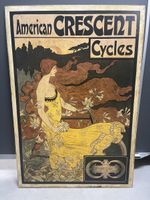 Velo Plakat ,American Crescent Cycles‘