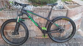 Mountainbike Trek schwarz grün XT Komponenten gebraucht