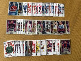 Lot de 99 cartes topps match attax 2026/2027