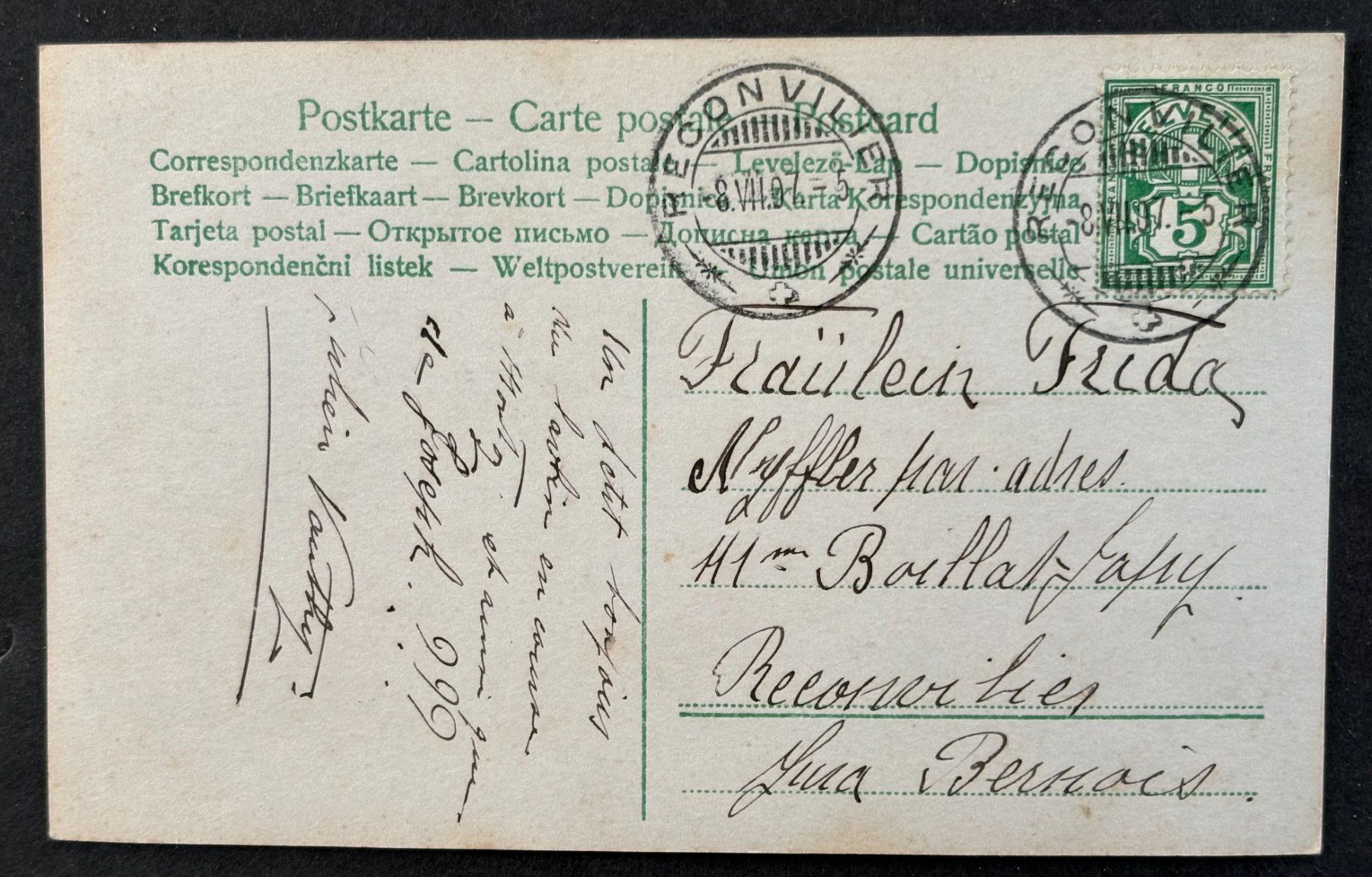 Cartoline postali: VIANTAGE ANSICHTSKARTE KINDER – Usato da Ostermundigen venduto da crazy-horse-1840 1