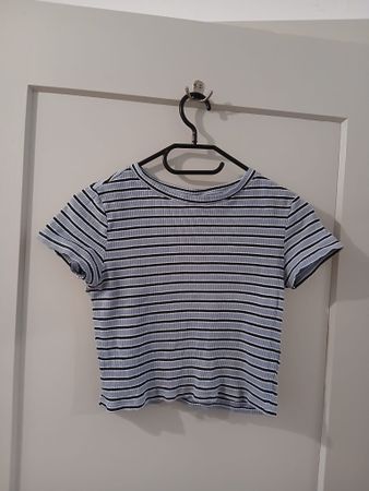 Damen T-Shirt gestreift Grösse M DIVIDED H&M 
