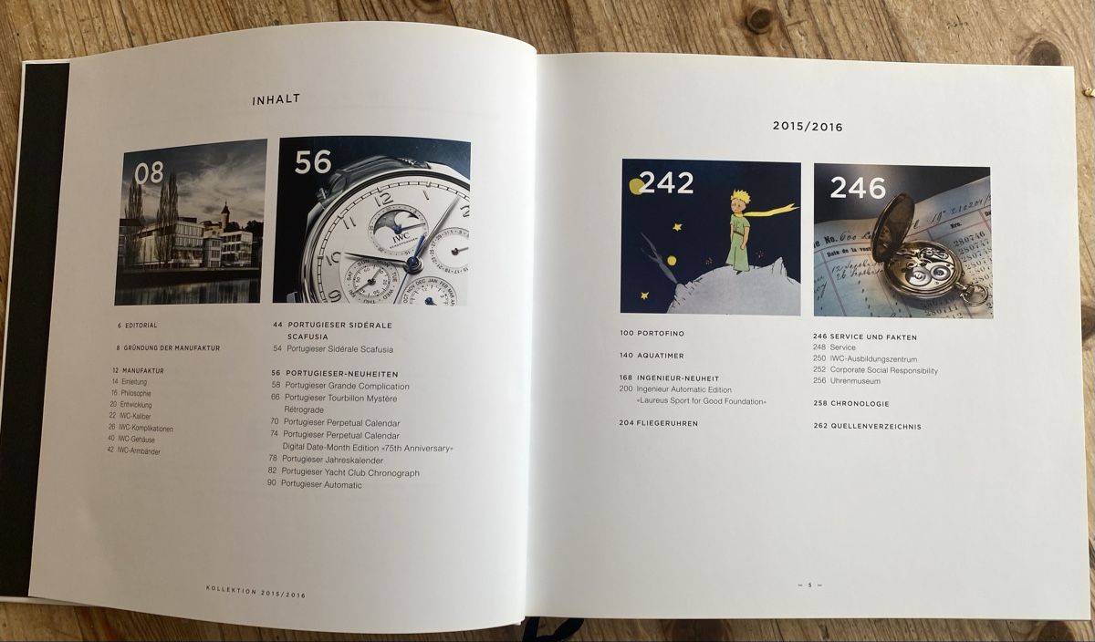 Libri: Buch IWC Kollektion 2015/2016 – Usato da Stetten SH venduto da Christian_Stetten 7