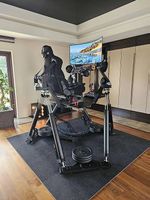 6DOF Motion Simulator with VR or Screens