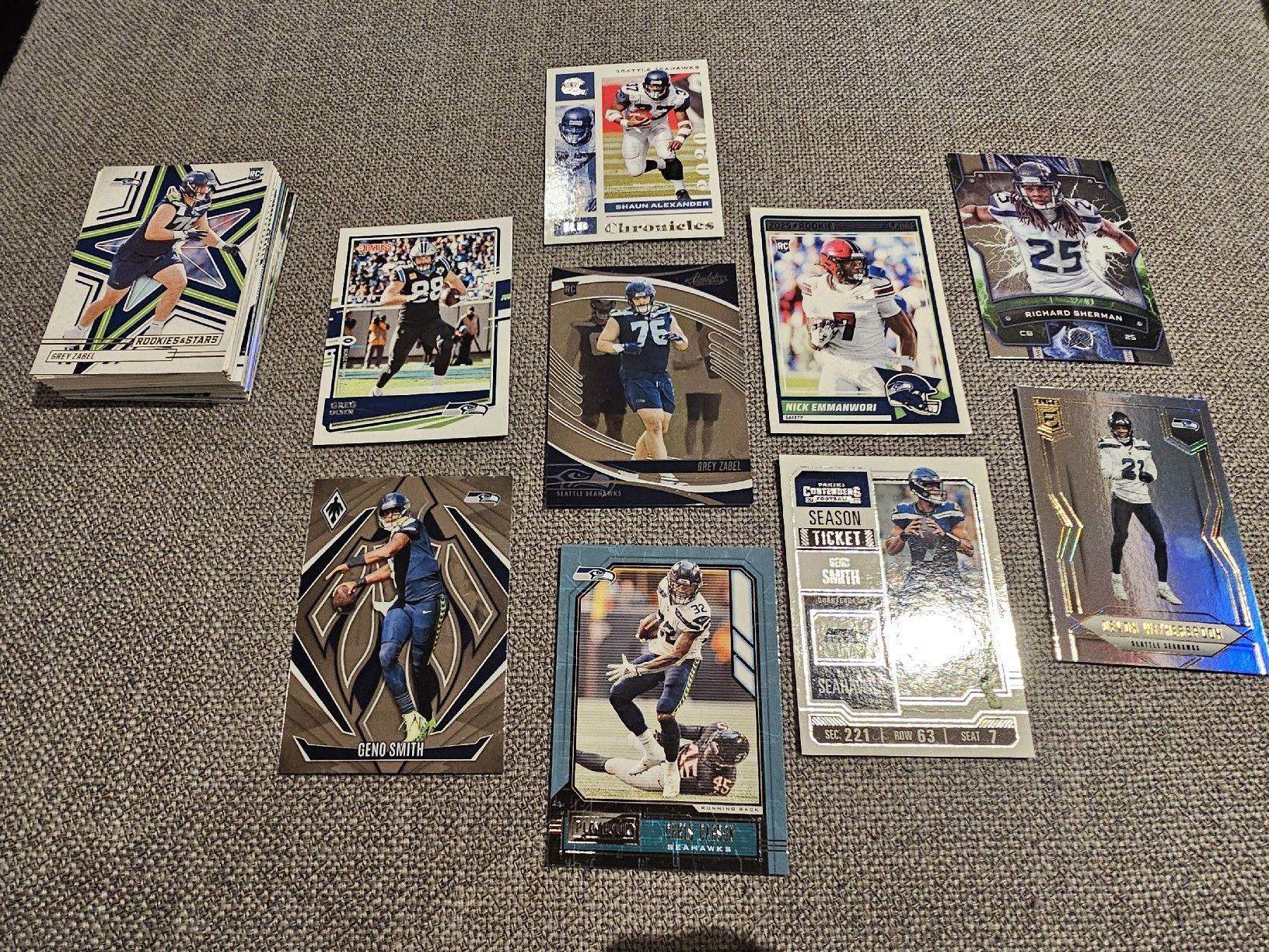 NFL Carte collezionabili: NFL Trading Cards Seattle Seahawks – Nuovo (secondo la descrizione) da Malters venduto da King1901