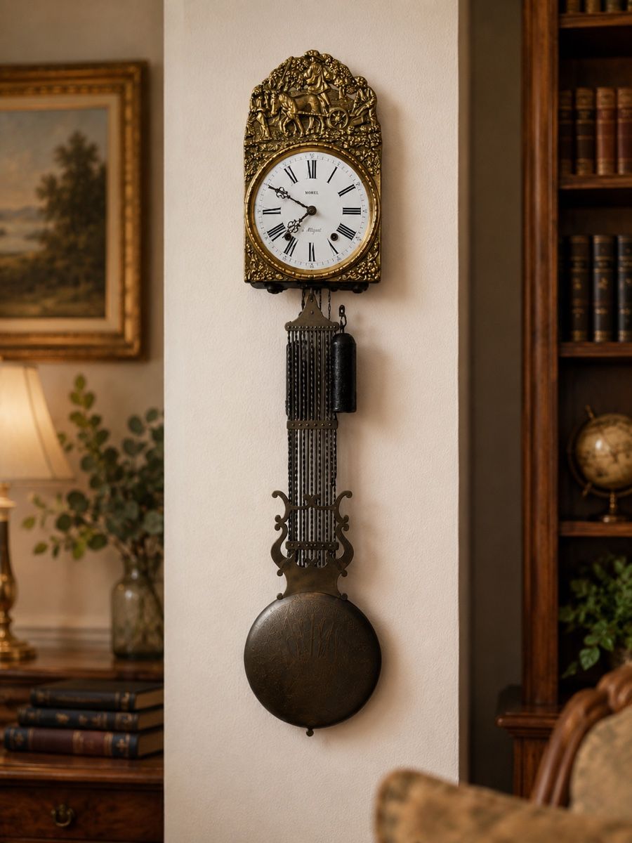 Orologi da terra & Orologi da parete: Antike Wanduhr Comtoise, ca 1870 – Usato da Meggen venduto da Ricardofrank