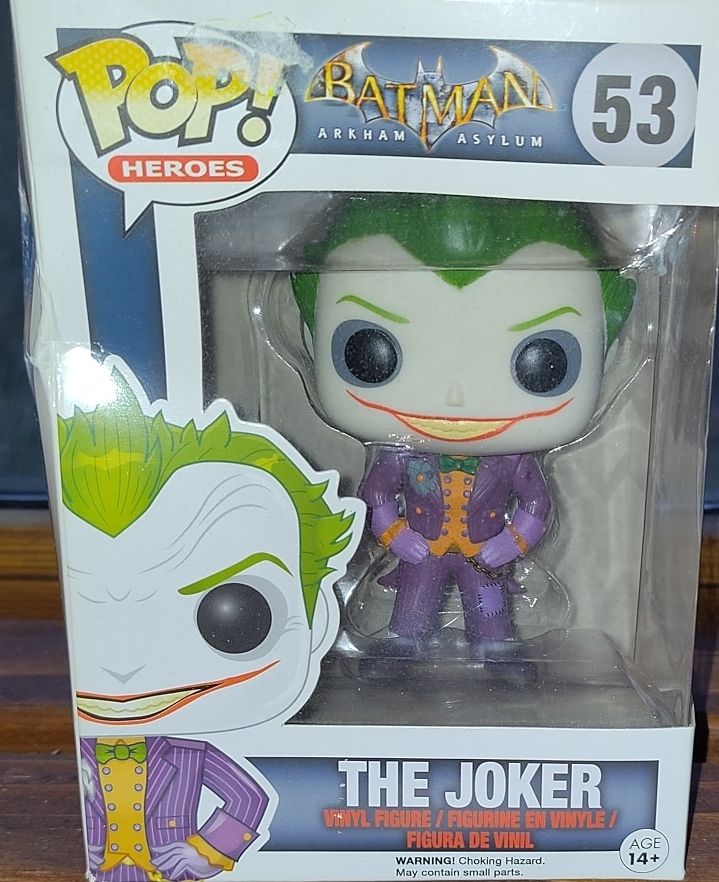 Funko Figurines: Funko Pop The Joker 53 Batman Arkham Asylum – Neuf avec emballage d'origine à Oberwil BL par syd_lm