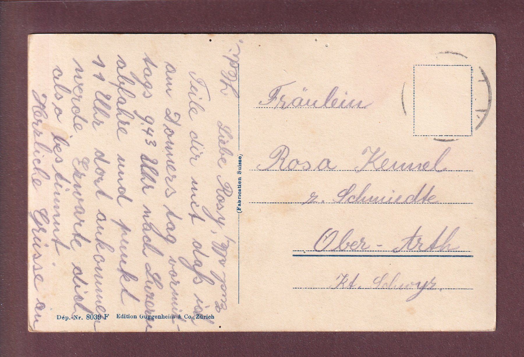 Cartoline postali: BUOCHS - Hotel Krone // 7 kleine Löcher // – Usato da Pully venduto da nicecards 1