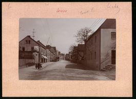 Fotografie Weinböhla, Blick in die Haup