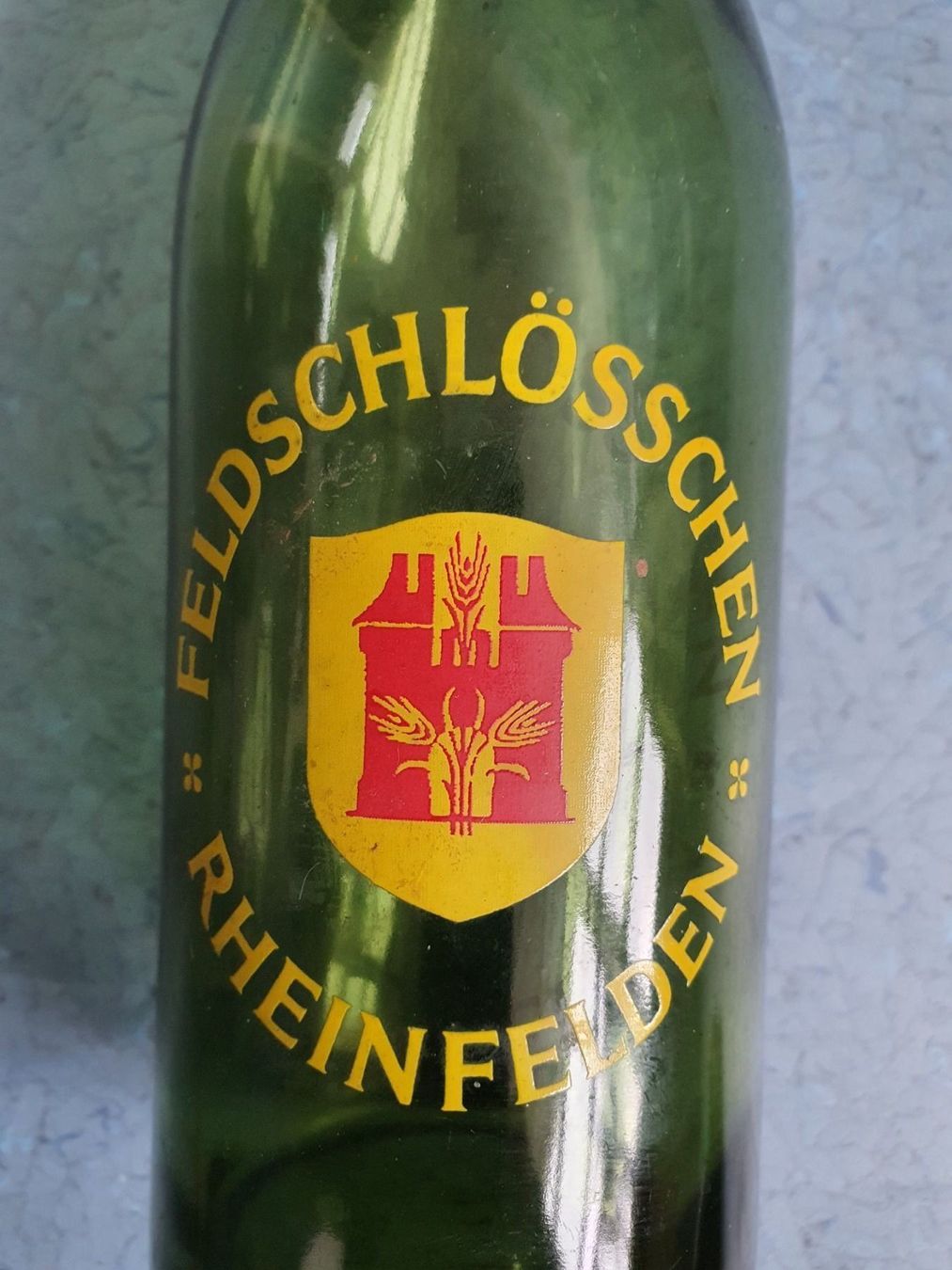 Bottiglie: Feldschlösschen Bierflasche von 1958 – Usato da Häutligen venduto da Rubin9368 4