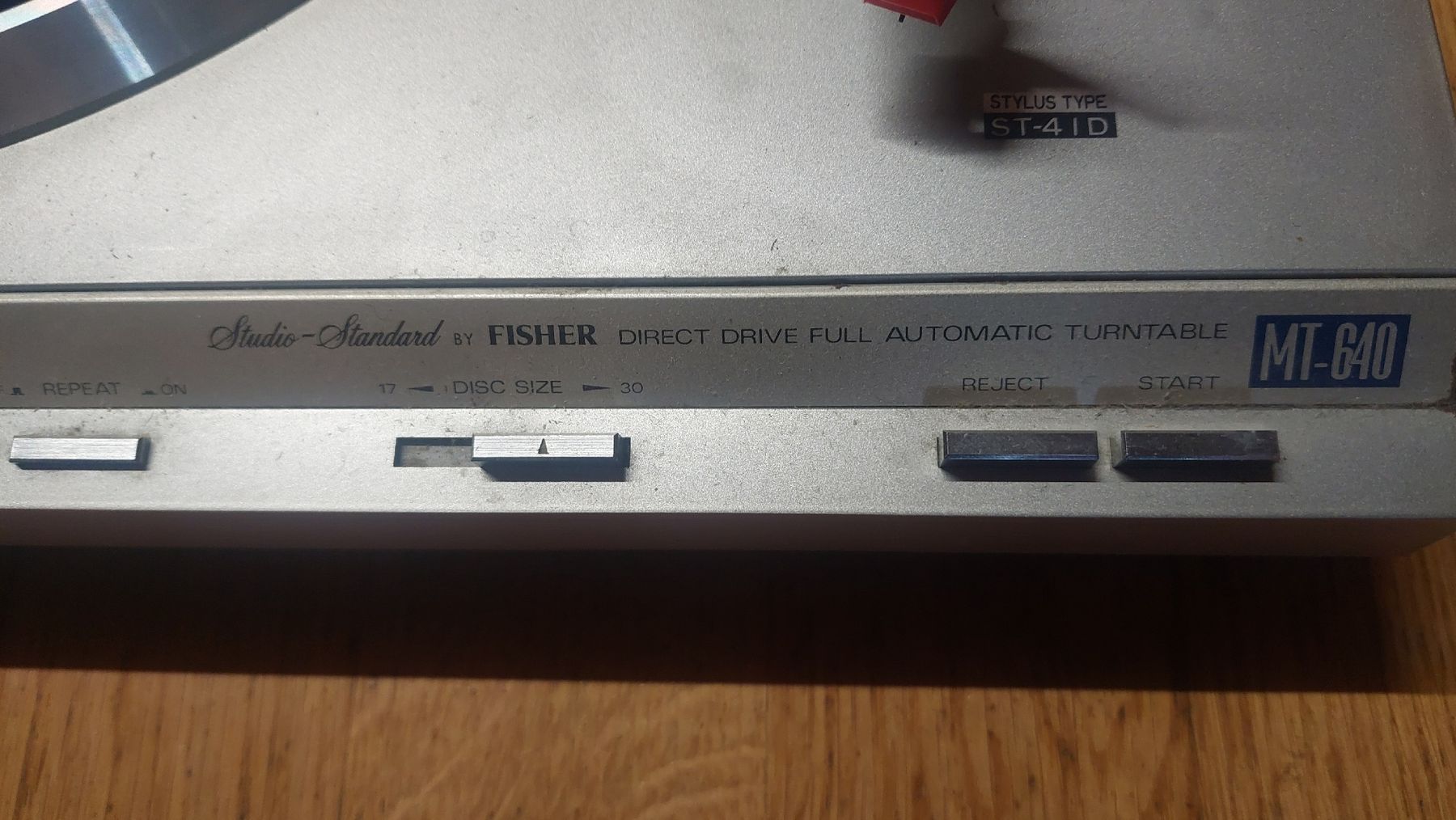 Plattenspieler: Fisher MT-640 – Gebraucht aus Riffenmatt von Thun04 1