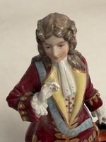 Porzellanfigur Rokoko Herr mit Hut 23cm Vintage