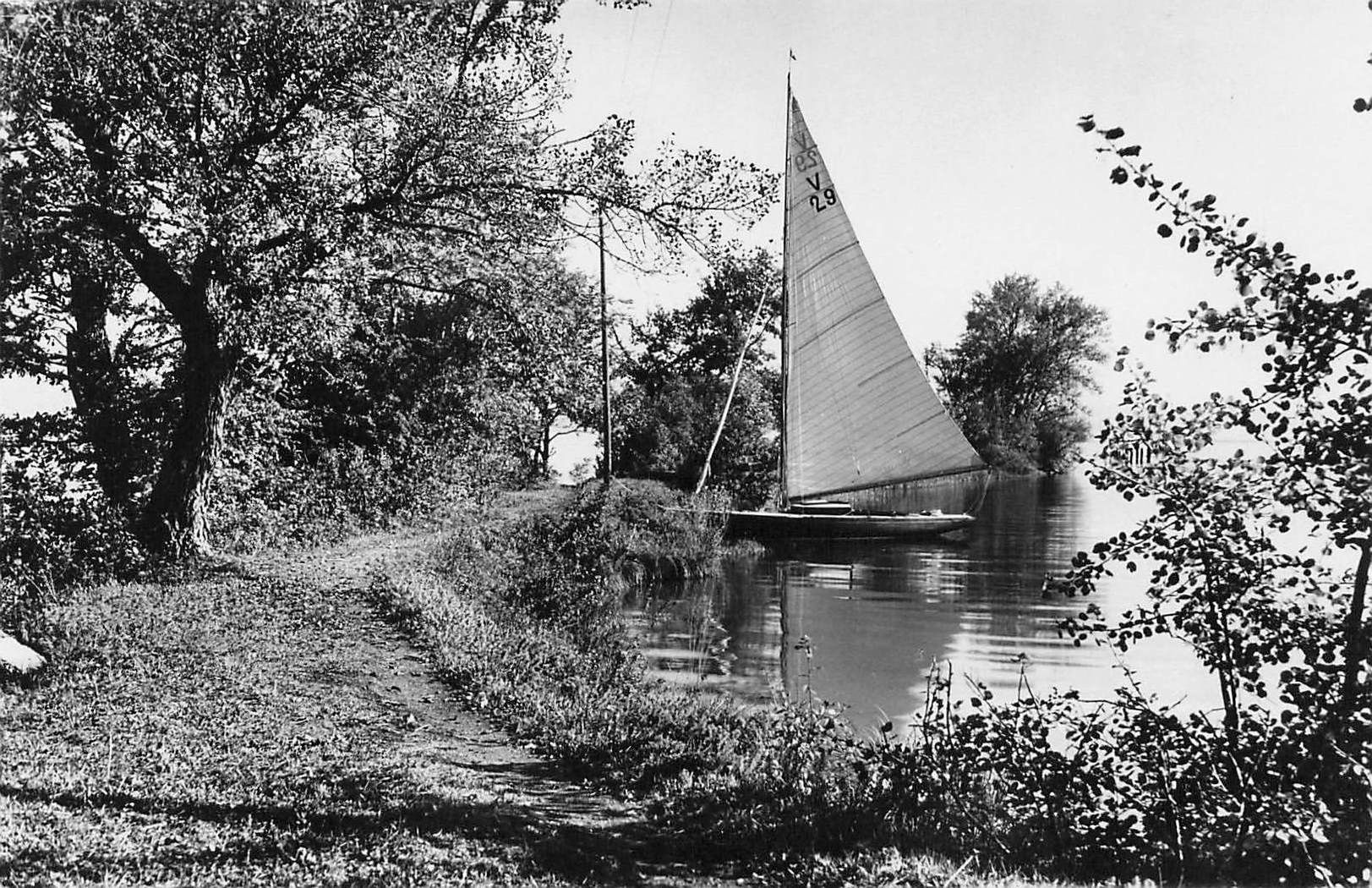 Cartoline postali: Barca a vela Segelboot – Usato da Biasca venduto da Blenio71