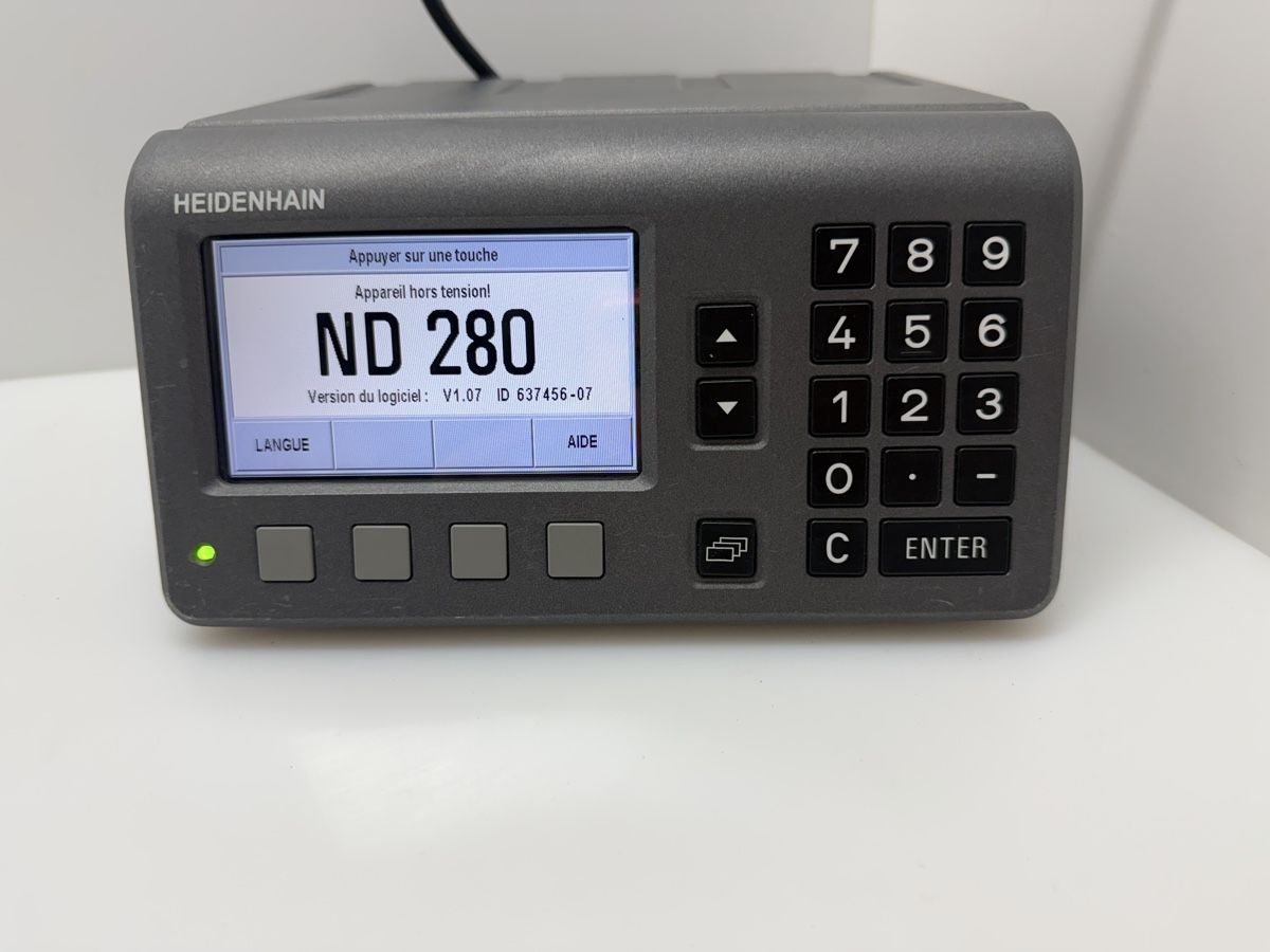 Heidenhain Tutte le macchine: HEIDENHAIN ND 280 – Usato da Bassecourt venduto da DiM7775