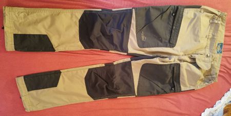 Arrak Outdoor Trekkinghose Grösse 40 beige schwarz