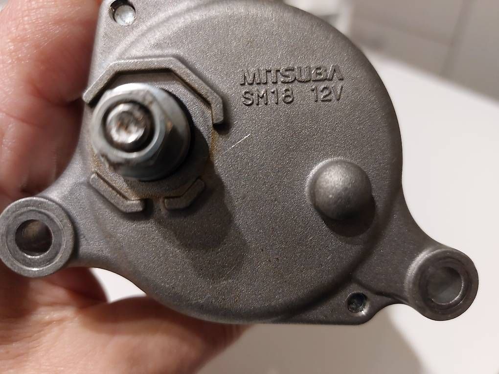 Toutes les pièces détachées moto: Motorrad Starter Mitsuba SM18 12V – D'occasion à Höchstetten par gurtch5 3
