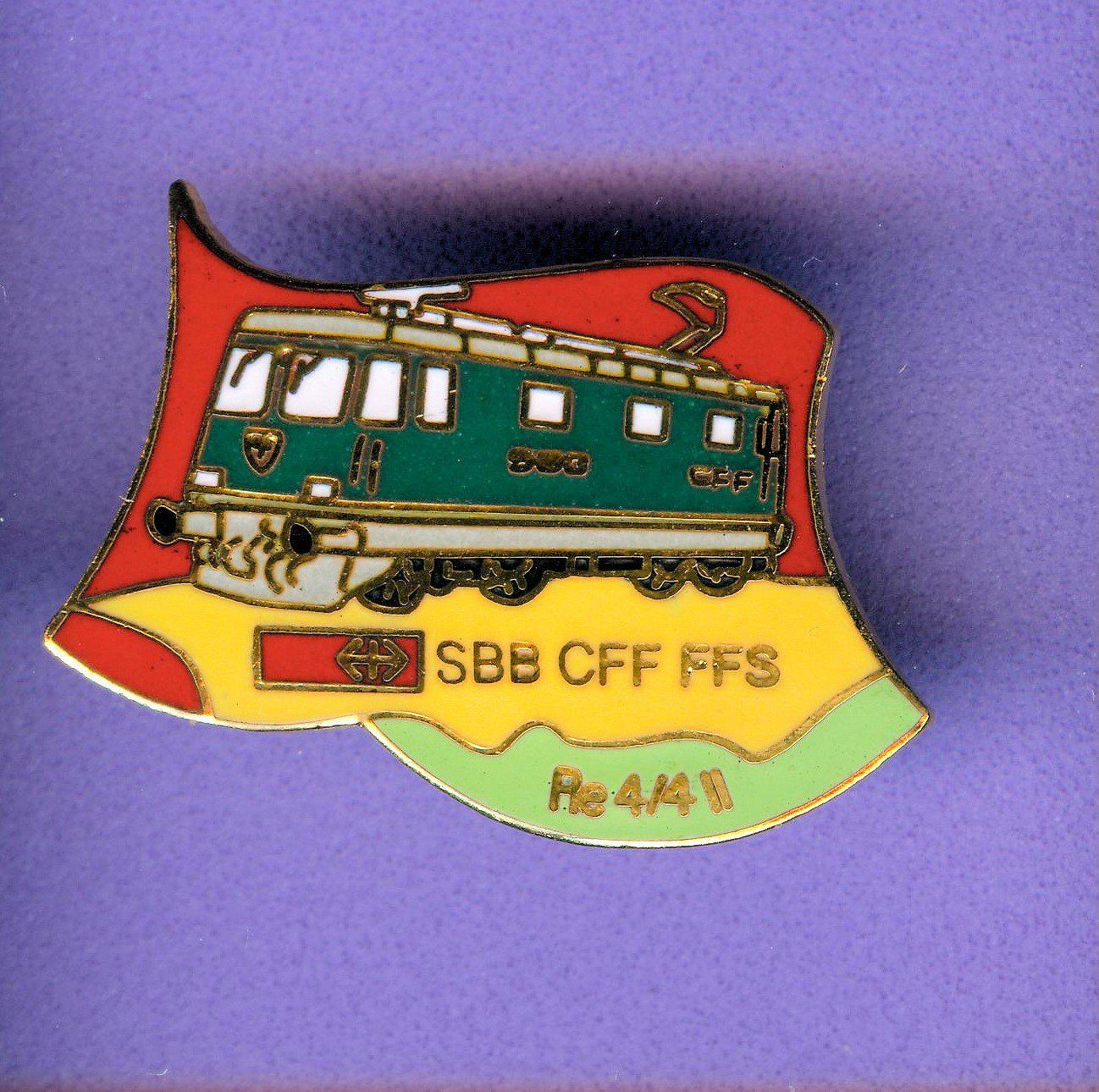 SBB/CFF/FFS Placchette & Badge: SBB CFF FFS  Re 4/4 ll – Usato da Winterthur venduto da Sammleroase