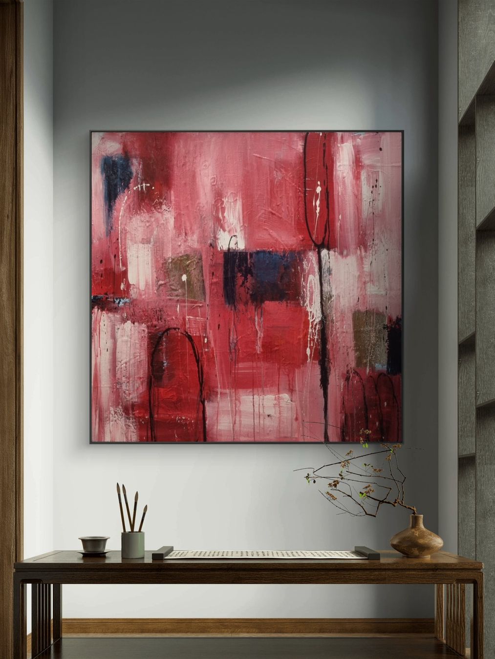 Dipinti: Originales abstraktes Bild 80x80cm – Nuovo (secondo la descrizione) da Urdorf venduto da Contra8 3