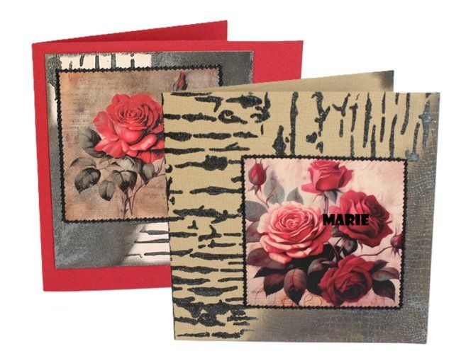Cartoline: Karte Rosen – Nuovo (secondo la descrizione) da Schlatt TG venduto da glueckwunschkarte.22