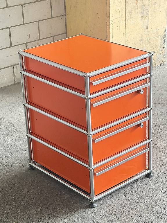 USM Korpus: USM Haller Korpus Orange – Gebraucht aus Dietikon von Kumar_Occasionen 1