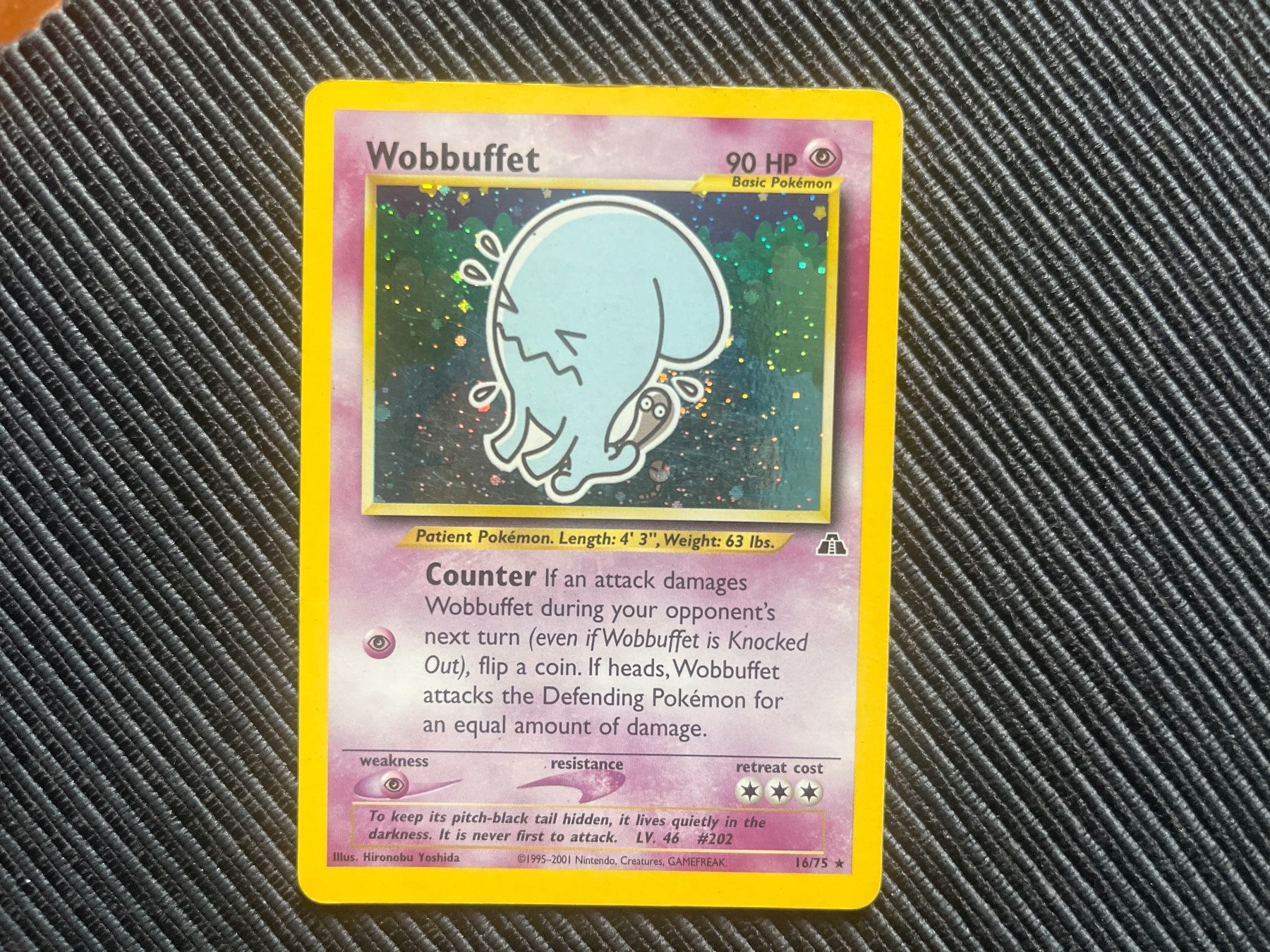Pokémon Carte collezionabili: Pokemon Wobbuffet Holo Neo Discovery englisch – Usato da Wabern venduto da Collectfun