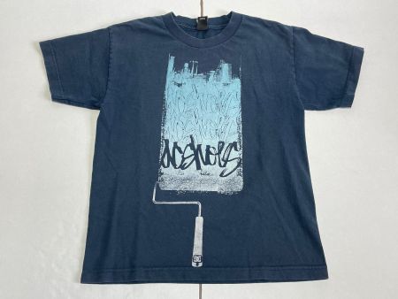 Vintage Y2K T-Shirt Dc Shoes Graffiti New York Gr S