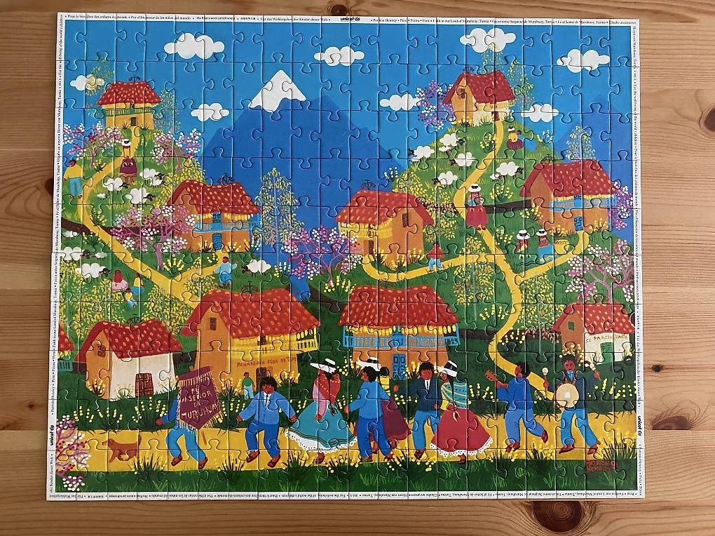 Puzzle: Unicef Vintage Puzzle 200 Teile – Usato da Muttenz venduto da Bugijeta 2