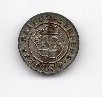 Tutti le monete: (170) Bern Kreuzer 1797, top stgl – Usato da Rüthi (Rheintal) venduto da erdnuessli1