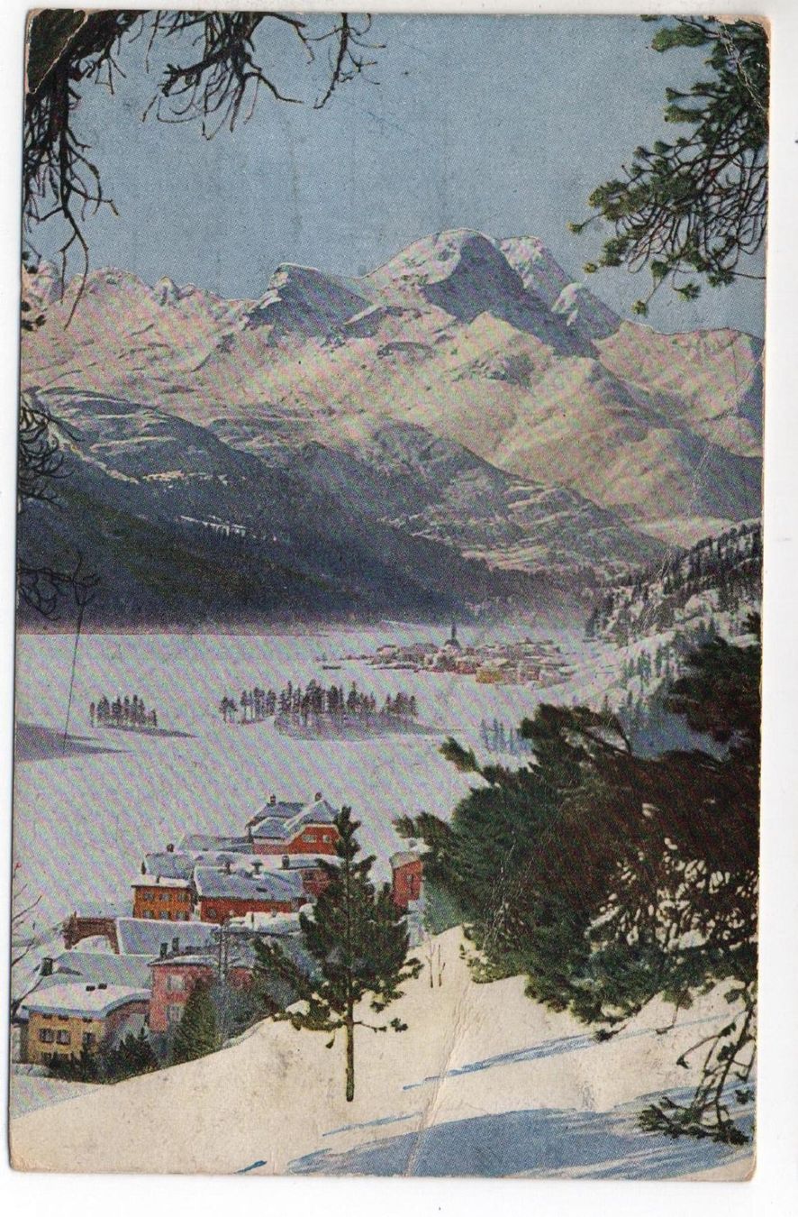 Cartoline postali: CAMPFÈR et SILVAPLANA – Usato da Jona venduto da philajona