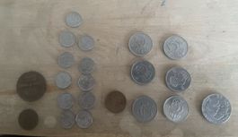 Historische schwedische Münzen