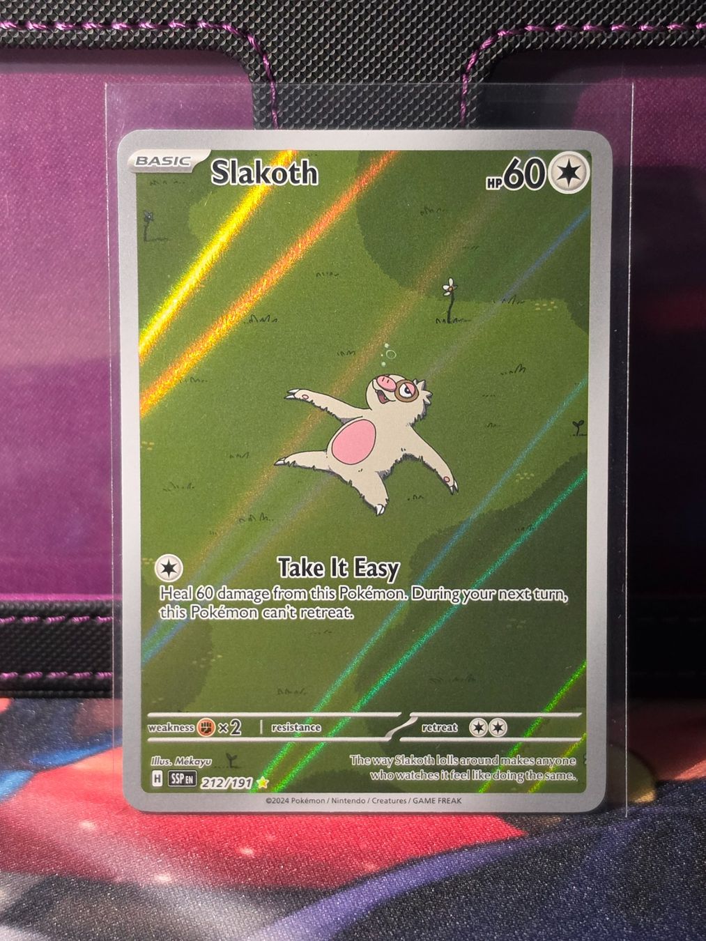 Pokémon Carte collezionabili: Slakoth 212 – Usato da Binningen venduto da oscark77