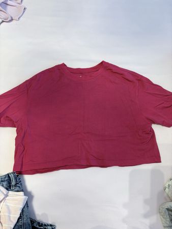 FSBN Sister Crop Top, Grösse M, Magenta, Top Zustand!