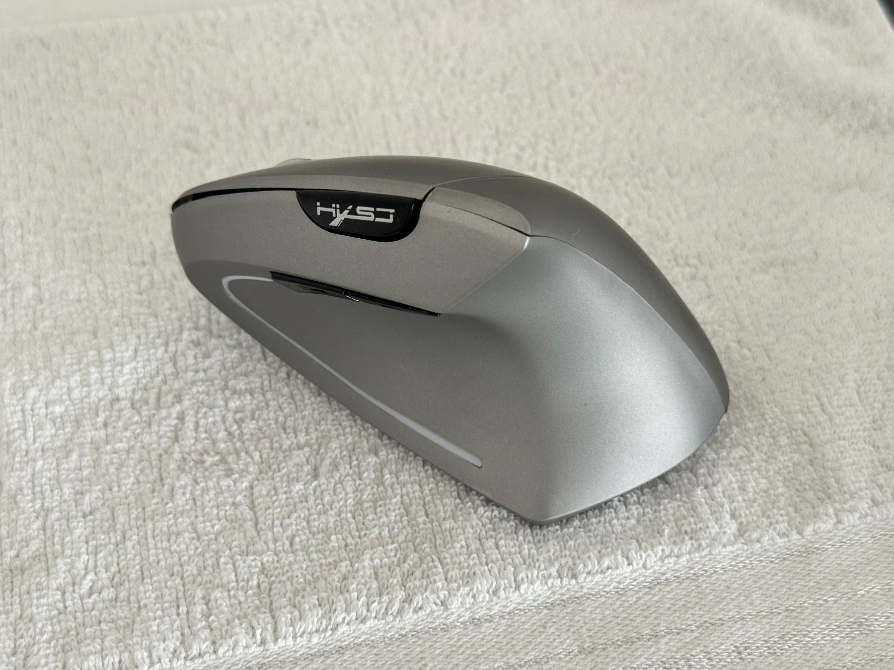 Mouse: Ergonomische Funkmaus Silber mit USB Dongle – Nuovo (secondo la descrizione) da Weinfelden venduto da nimms-jetzt-schnell 1