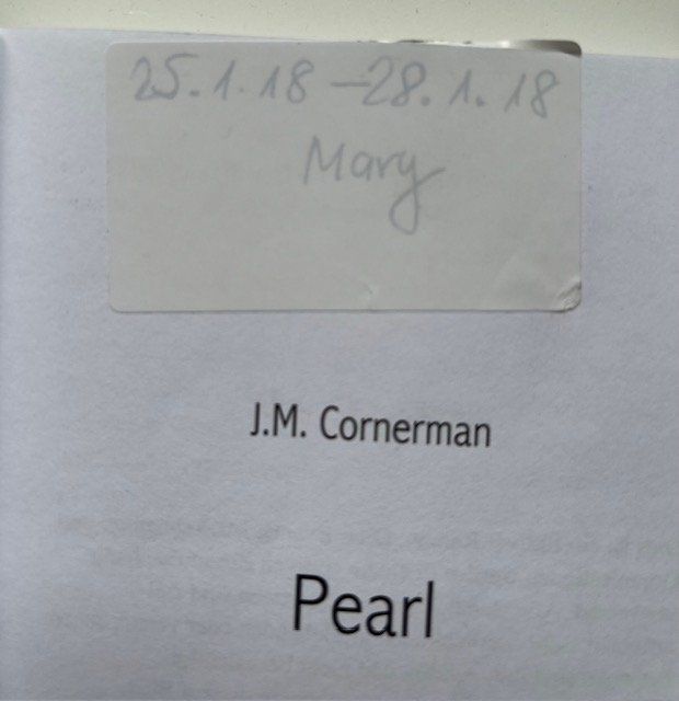 Libri: BPP- Pearl 2. Teil von J.M. Cornerman – Usato da Zürich venduto da popcorn67 3