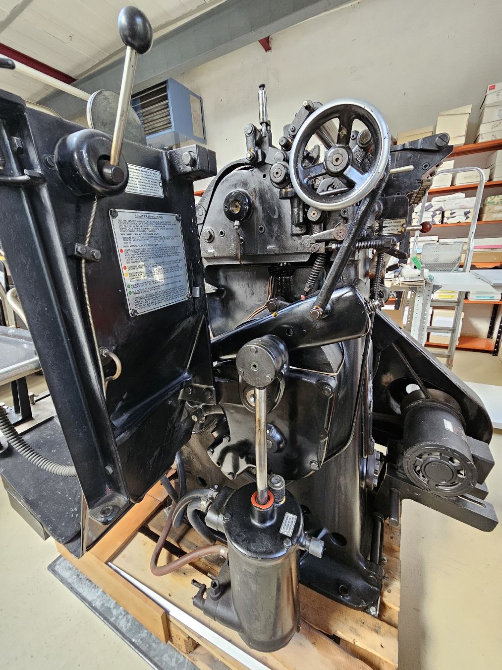Heidelberg Tutte le macchine: Original Heidelberger Tiegel – Usato da Meisterschwanden venduto da Hummer21 3