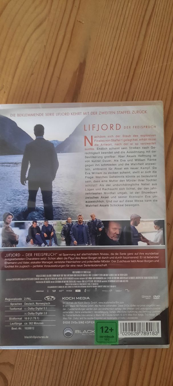 Tous les DVDs: LIFJORD Der Freispruch Staffel 2 2DVD – D'occasion à Konolfingen par the_5fqm 1