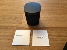 Sonos One Gen 2 Lautsprecher - Schwarz - NEU & ungebraucht