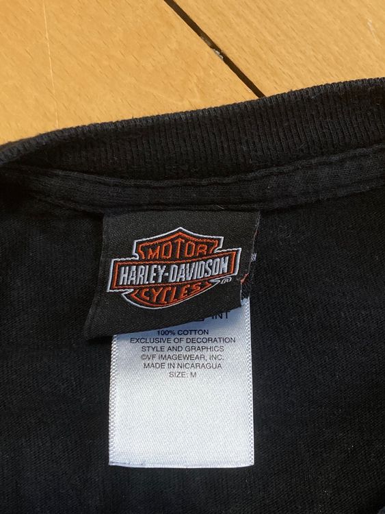 Harley-Davidson T-shirt: 2014 LS Pocket T-Shirt Harley Davidson Rhein-Neckar 4 Prints – Usato da Lausanne venduto da le_souk 3