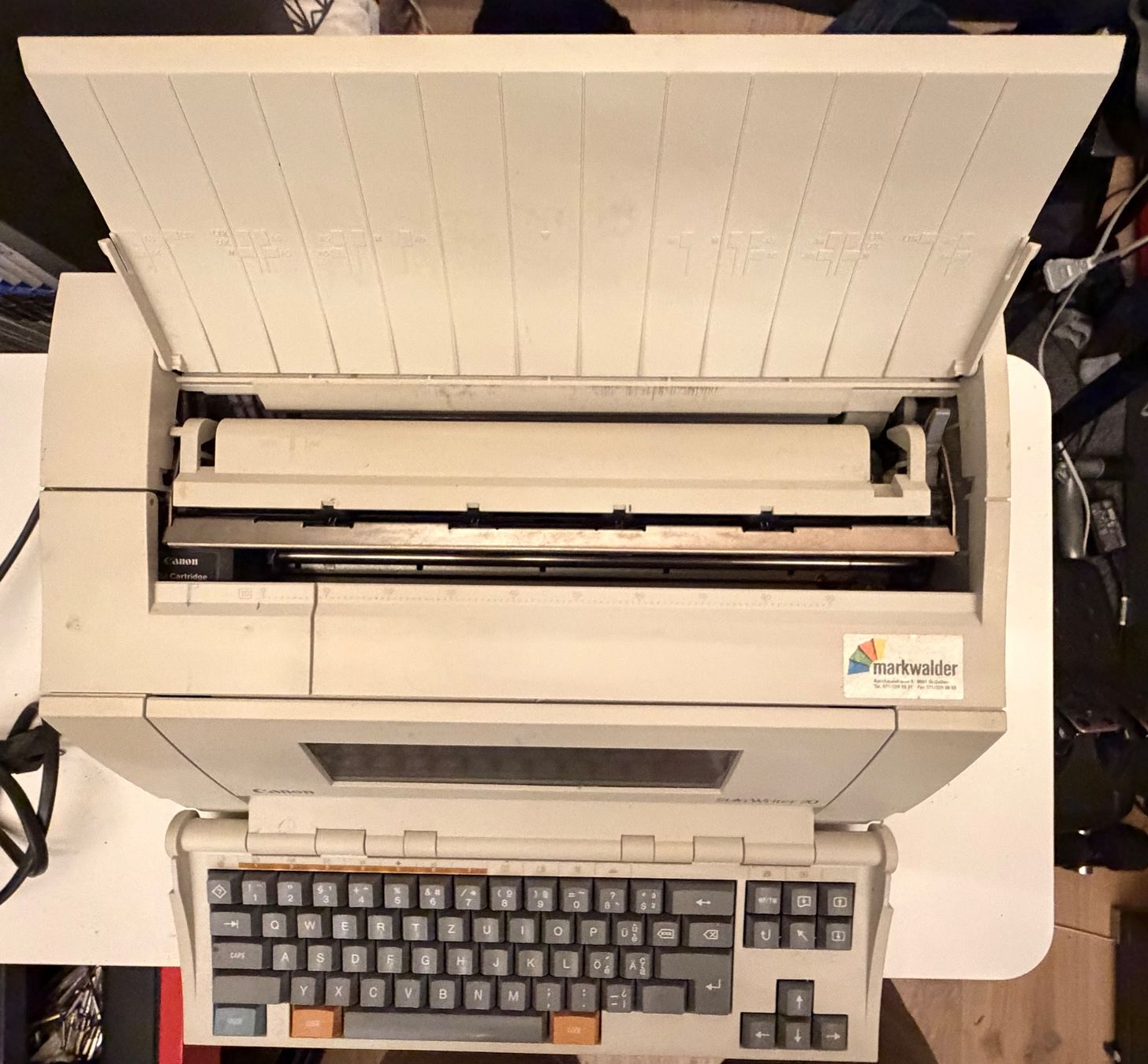 Canon Macchine da scrivere: Canon StarWriter 70 – Difettoso da Rodels venduto da Durscher-Techservice 2