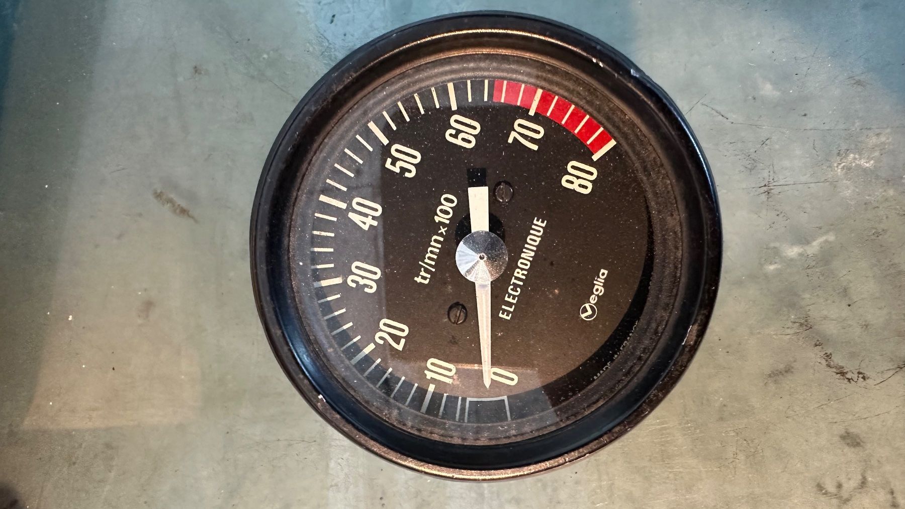 Tutti pezzi di ricambio auto: Jaeger Oldtimer Tacho, Vintage Tachometer – Usato da Eschenbach LU venduto da Duc847 3