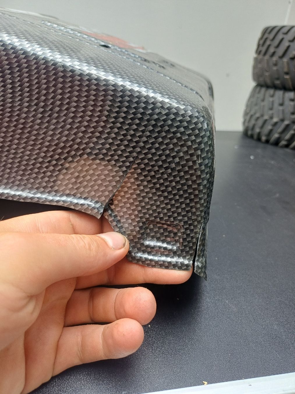 RC Modellbau: RC Car Haube und 4 Räder – Defekt aus Wangenried von Recycler94 4