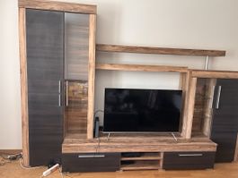 Modern Wall Unit - Entertainment Center - Excellent Cond.