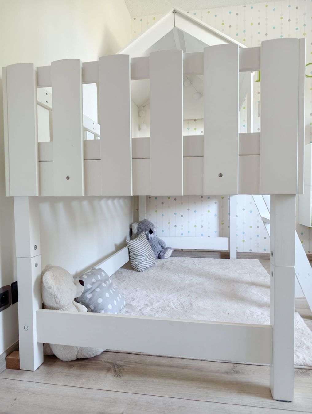 Letti: Lit enfant cabane modulable 90x190 cm + sommier + matelas – Usato da Meyrin venduto da san_d666 3